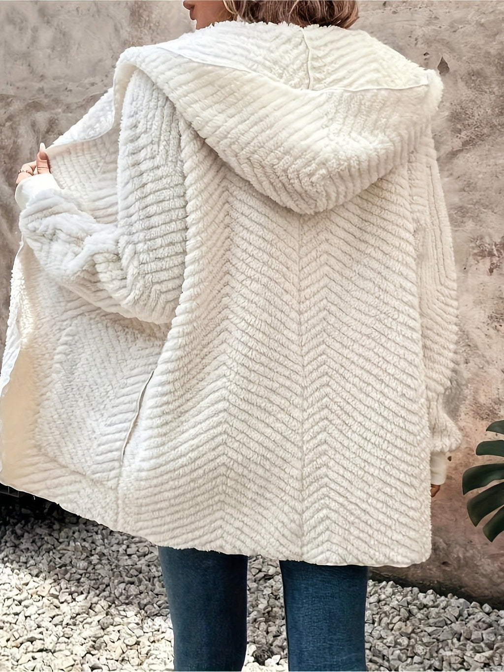 Casual Hoodie Trench Coat