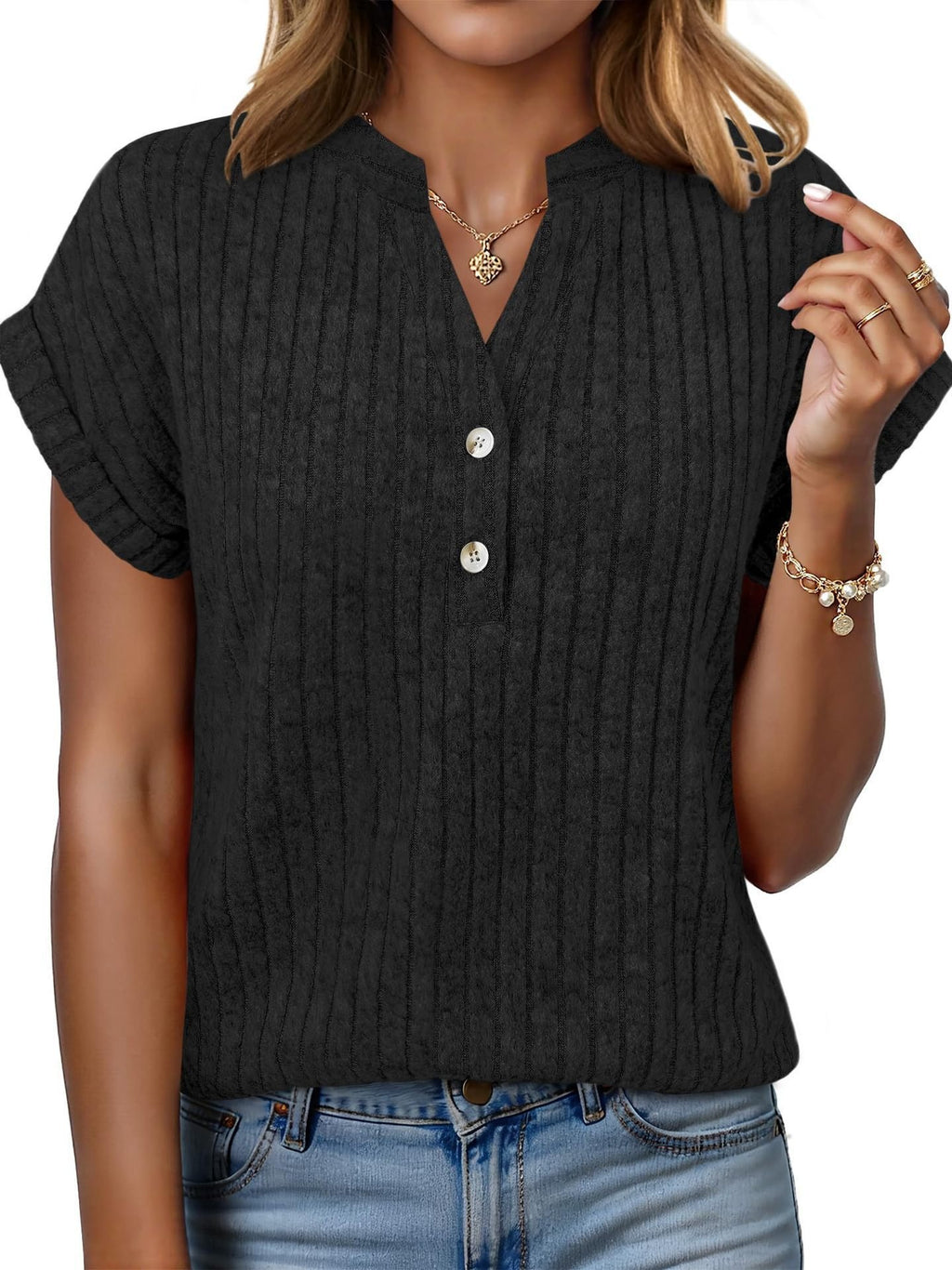 Loose Elegant Others T-Shirt