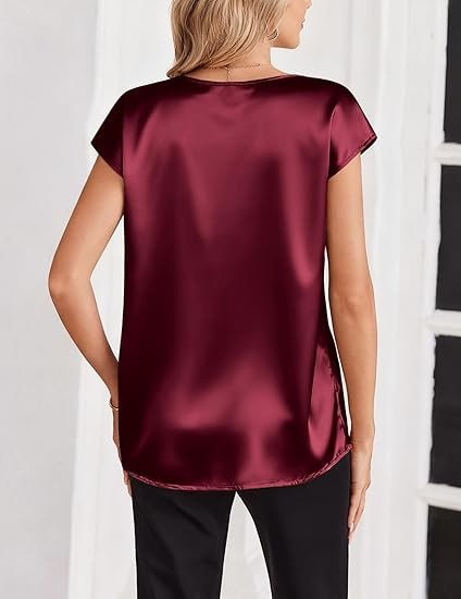 Plain Loose Elegant T-Shirt