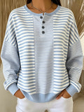 Casual Others Striped Sweatshirt