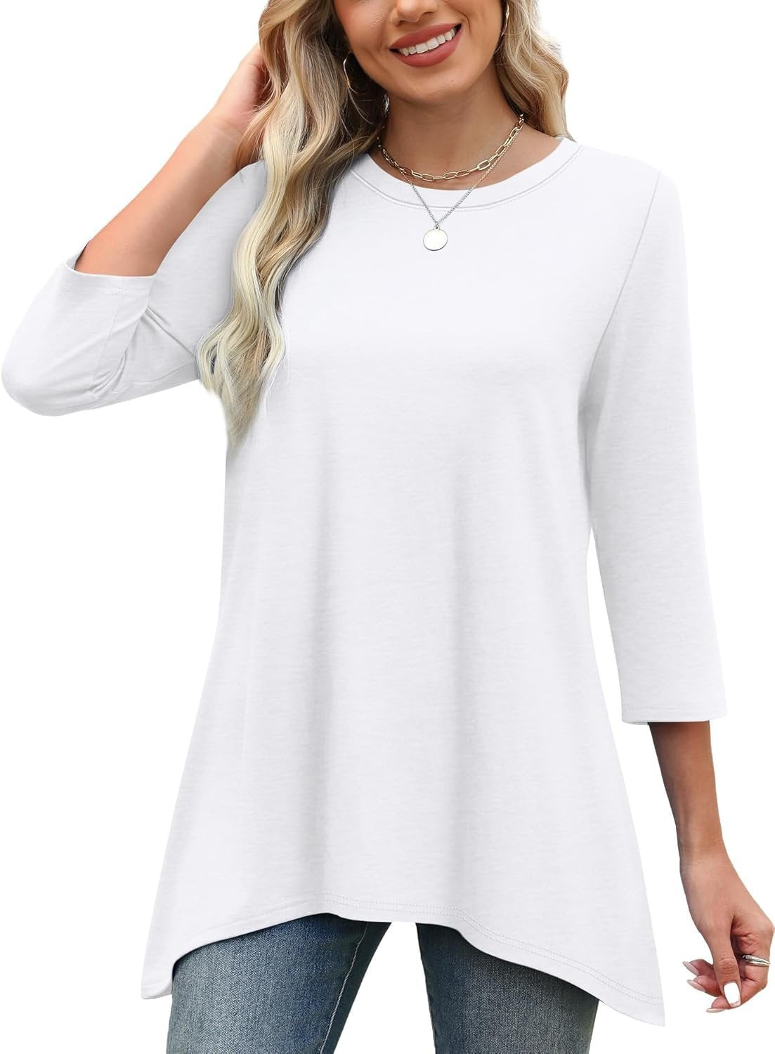 Regular Fit Cotton Casual Plain T-Shirt