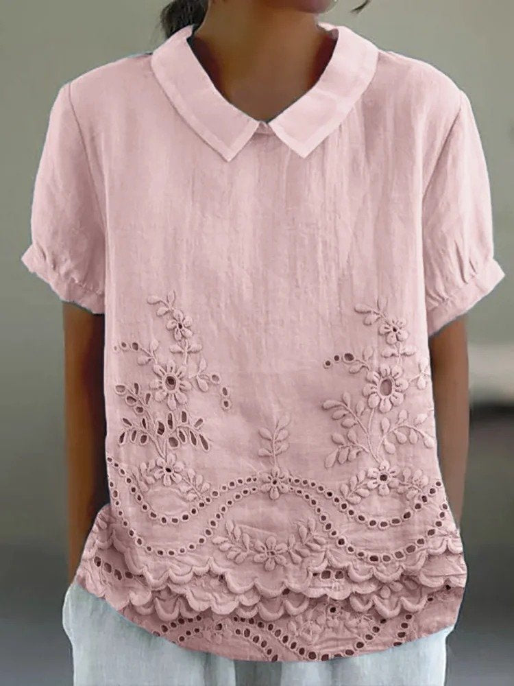 Plain Loose Simple Blouse