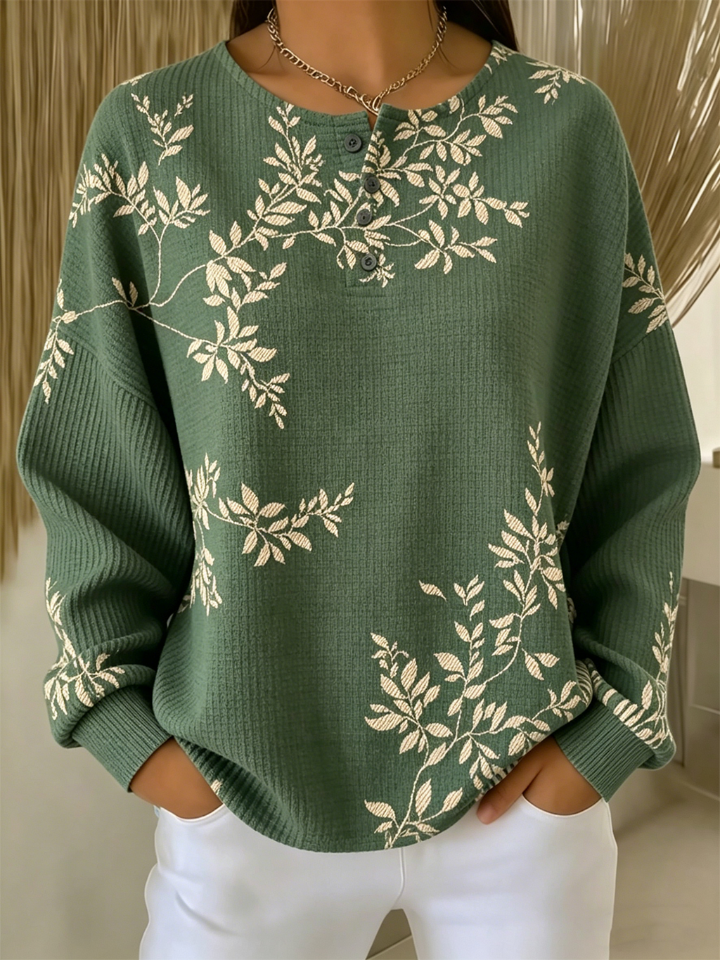 Casual Loose Others Sweatshirt