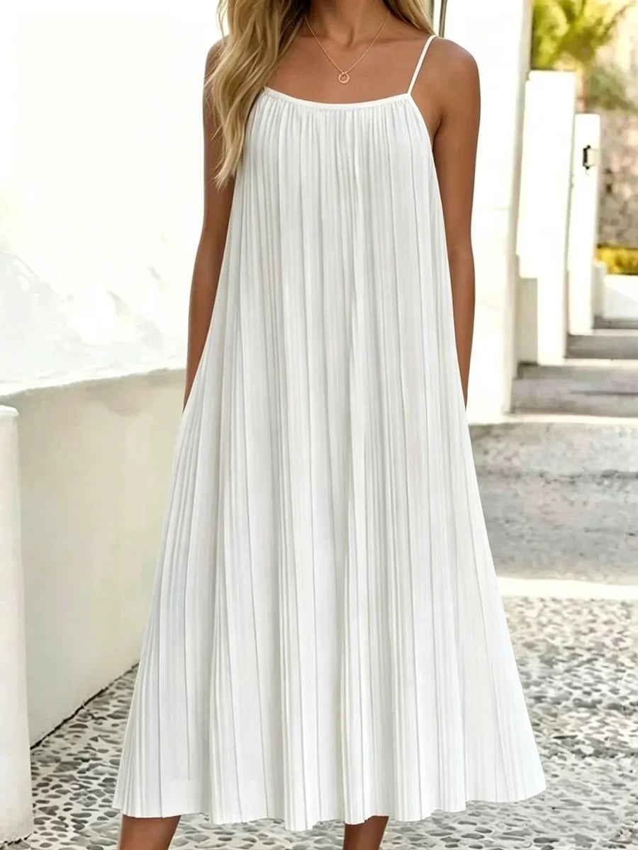 Polyester Cotton Others Elegant Dress With No