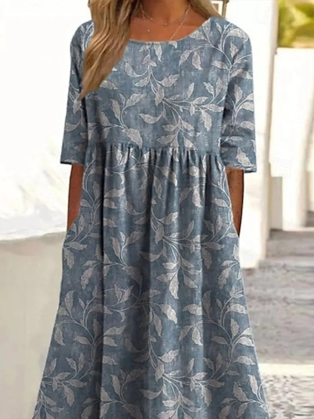 Plants Casual Dress With No