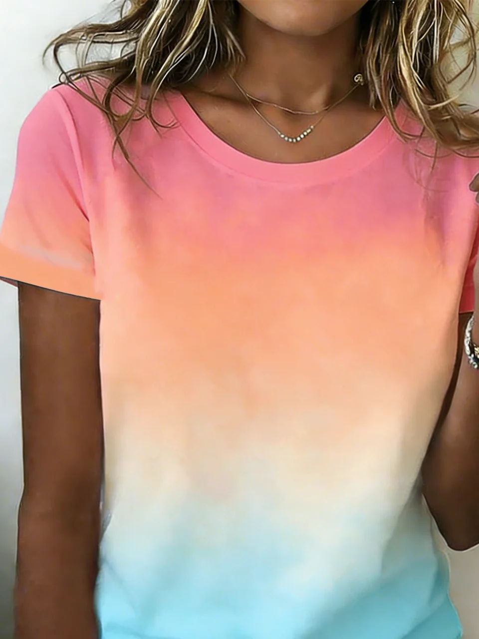 Casual Crew Neck T-Shirt